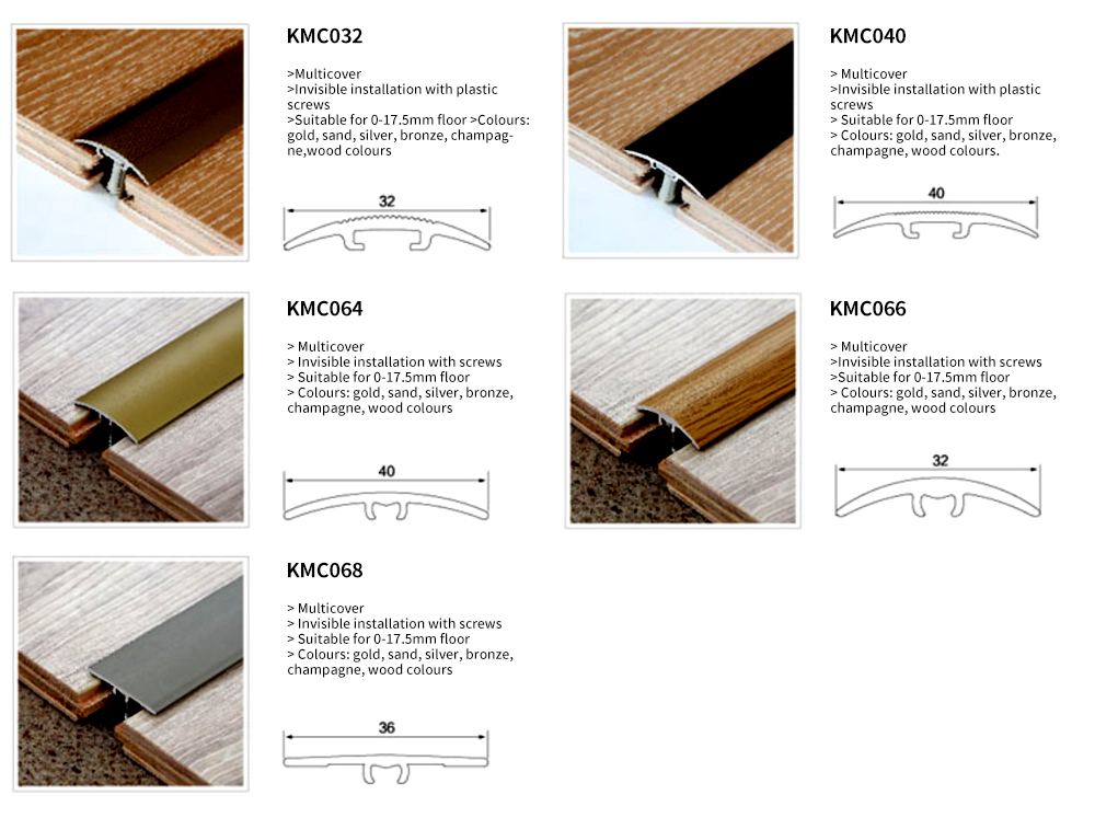 Aluminium Transition Strip - Asitfloor - China One-stop Floor ...